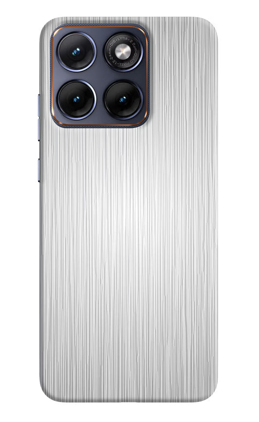 Wooden Grey Texture Moto Edge 70 Fusion Hard Case Back Cover by Casekaro