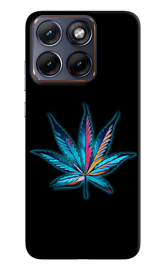 Weed Moto Edge 70 Fusion Hard Case Back Cover by Casekaro