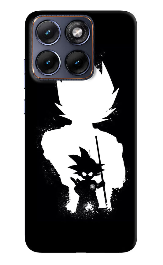 Goku Shadow Moto Edge 70 Fusion Hard Case Back Cover by Casekaro