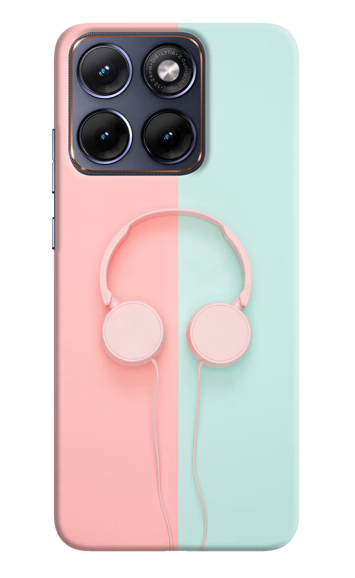 Music Lover Moto Edge 70 Fusion Hard Case Back Cover by Casekaro