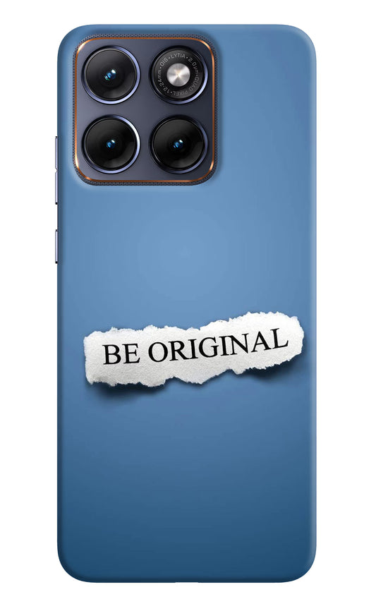 Be Original Moto Edge 70 Fusion Hard Case Back Cover by Casekaro