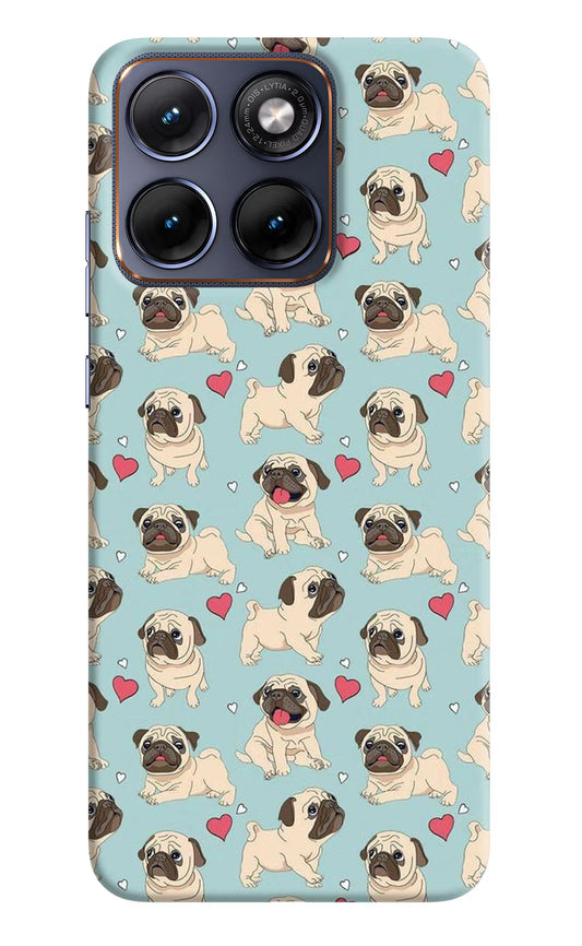 Pug Dog Moto Edge 70 Fusion Hard Case Back Cover by Casekaro