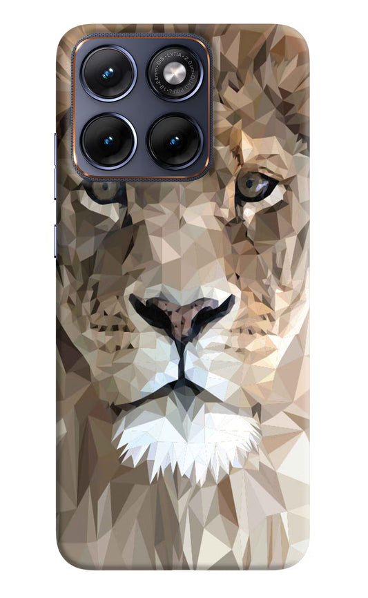 Lion Art Moto Edge 70 Fusion Hard Case Back Cover by Casekaro