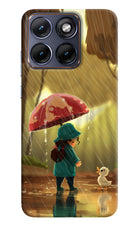 Rainy Day Moto Edge 70 Fusion Hard Case Back Cover by Casekaro