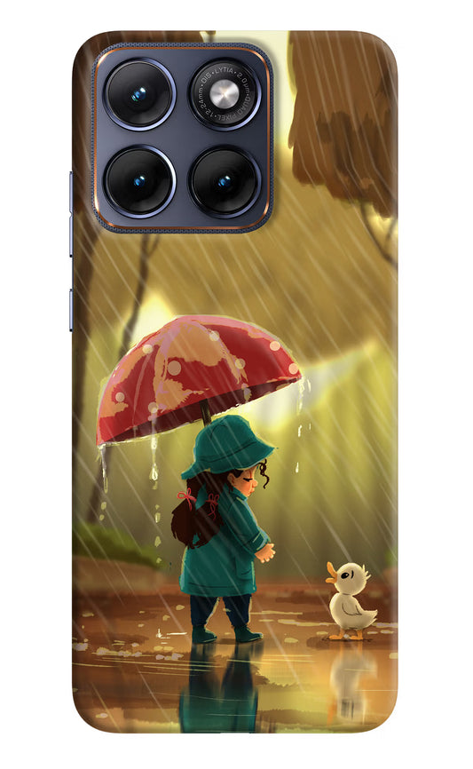 Rainy Day Moto Edge 70 Fusion Hard Case Back Cover by Casekaro