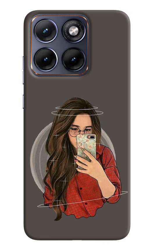 Selfie Queen Moto Edge 70 Fusion Hard Case Back Cover by Casekaro