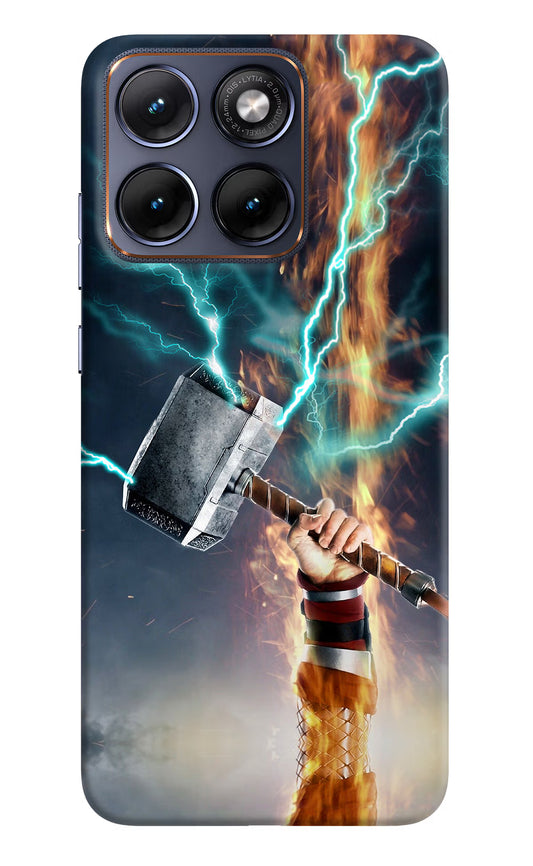 Thor Hammer Mjolnir Moto Edge 70 Fusion Hard Case Back Cover by Casekaro