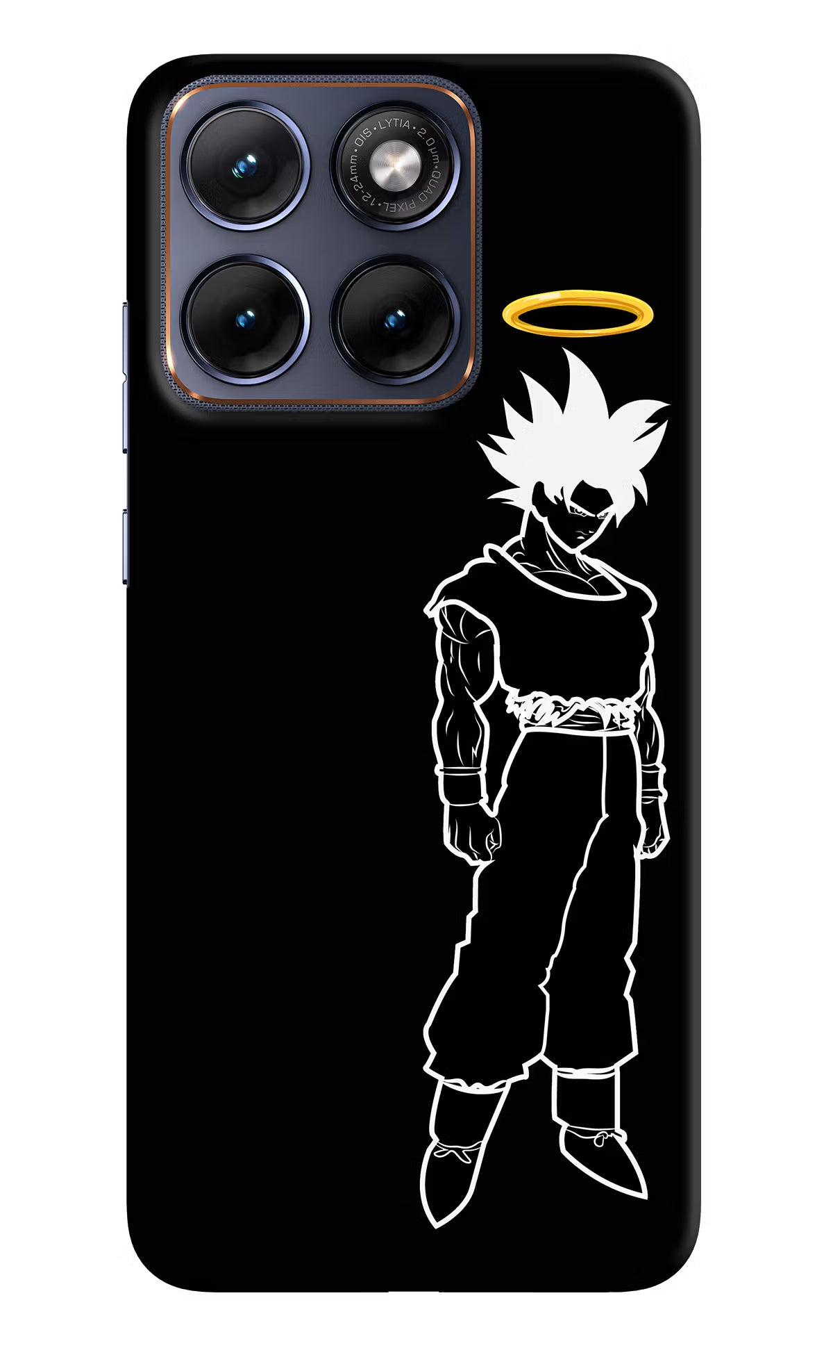 DBS Character Moto Edge 70 Fusion Hard Case Back Cover by Casekaro