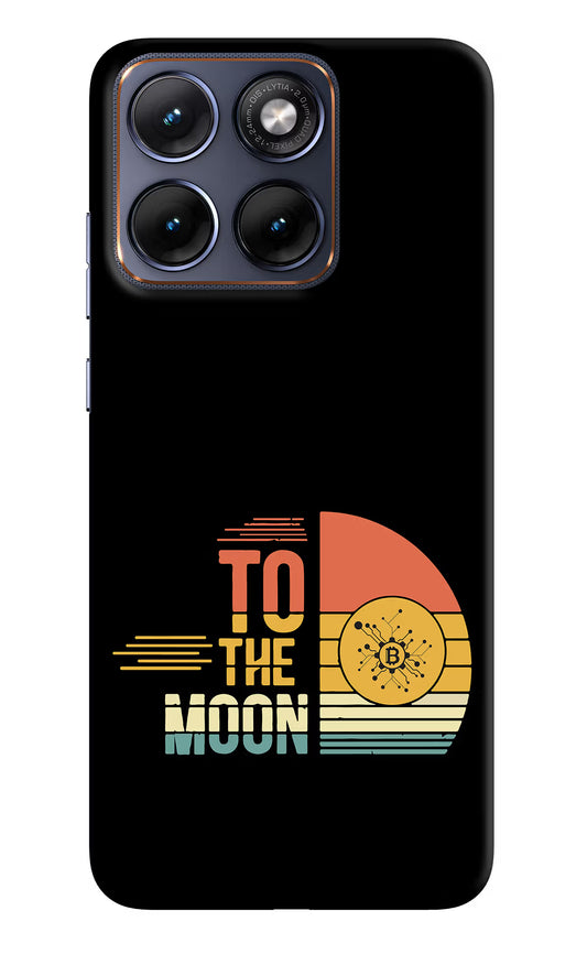 To the Moon Moto Edge 70 Fusion Hard Case Back Cover by Casekaro