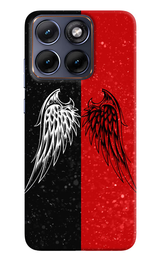 Wings Moto Edge 70 Fusion Hard Case Back Cover by Casekaro
