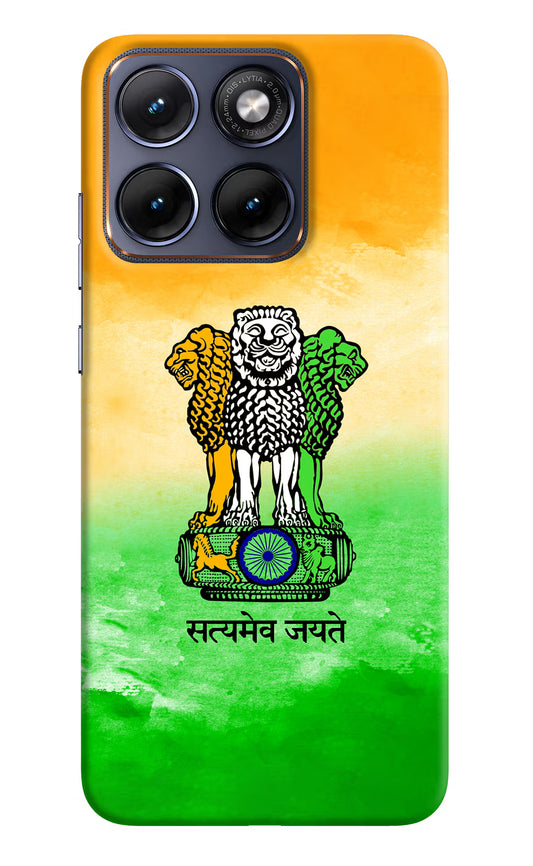 Satyamev Jayate Flag Moto Edge 70 Fusion Hard Case Back Cover by Casekaro