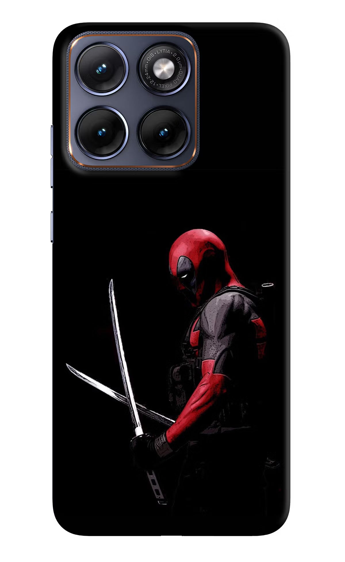 Deadpool Moto Edge 70 Fusion Hard Case Back Cover by Casekaro