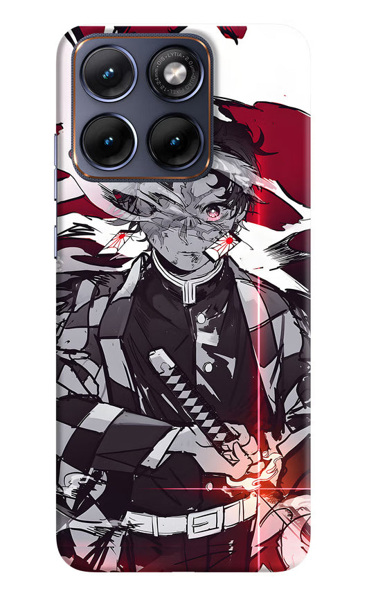 Demon Slayer Moto Edge 70 Fusion Hard Case Back Cover by Casekaro