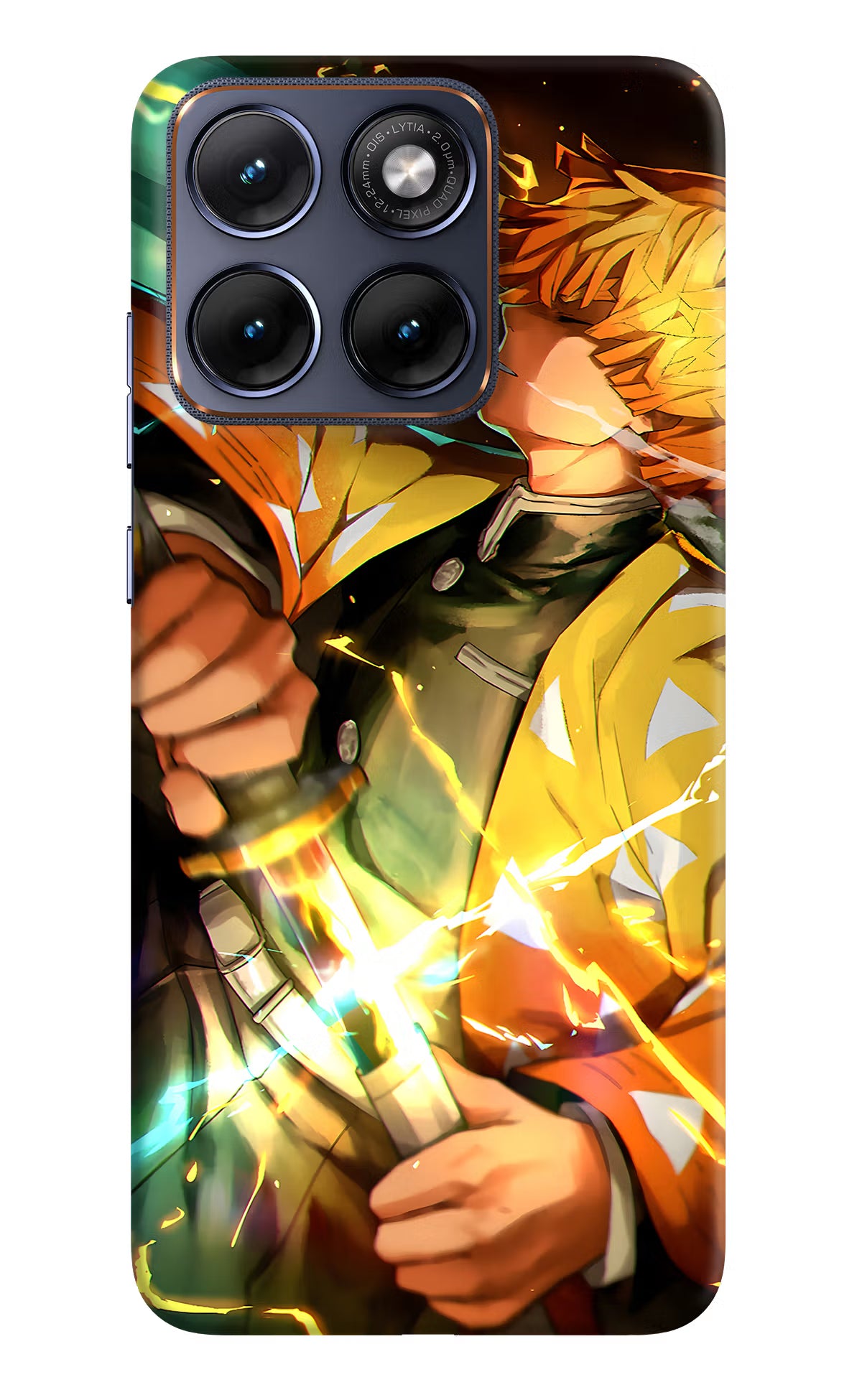 Demon Slayer Moto Edge 70 Fusion Hard Case Back Cover by Casekaro