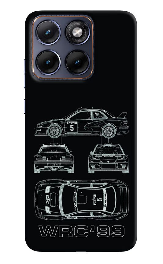 WRC'99 Moto Edge 70 Fusion Hard Case Back Cover by Casekaro