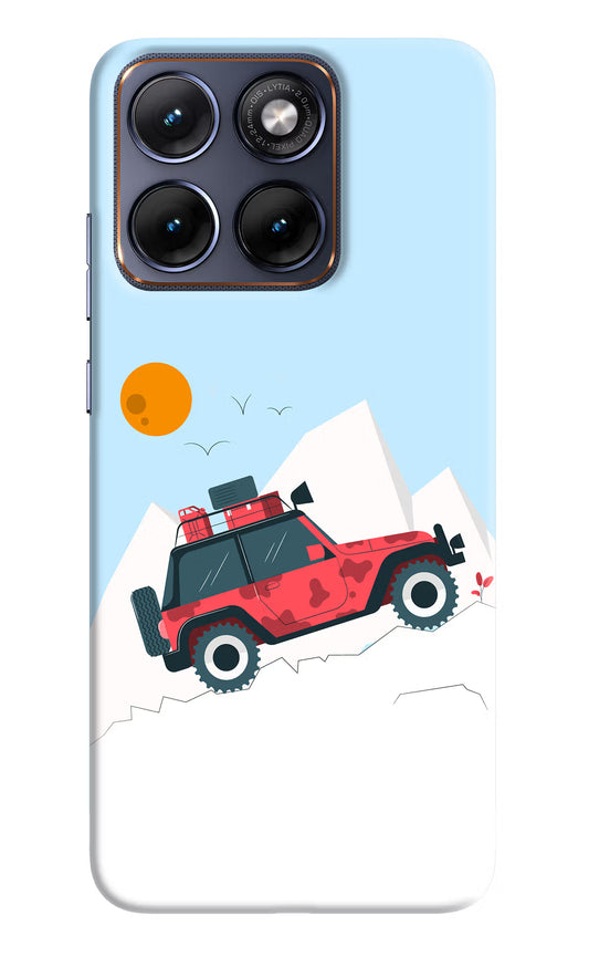 Mountain Trail Beast Moto Edge 70 Fusion Hard Case Back Cover by Casekaro