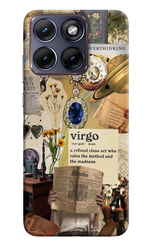 Virgo Zodiac Moto Edge 70 Fusion Hard Case Back Cover by Casekaro