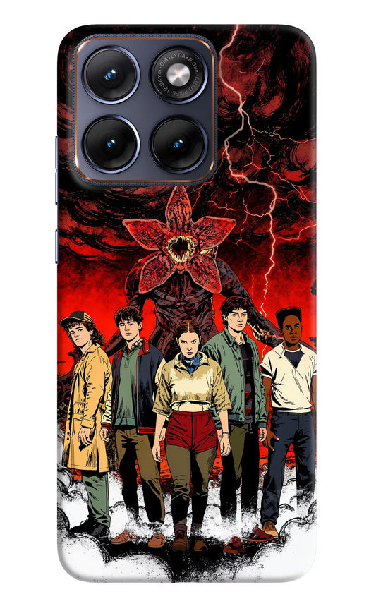 Ordinary Things Characters Moto Edge 70 Fusion Hard Case Back Cover by Casekaro