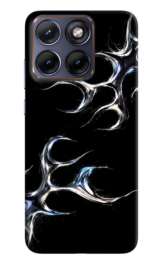Chrome Tribal Moto Edge 70 Fusion Hard Case Back Cover by Casekaro