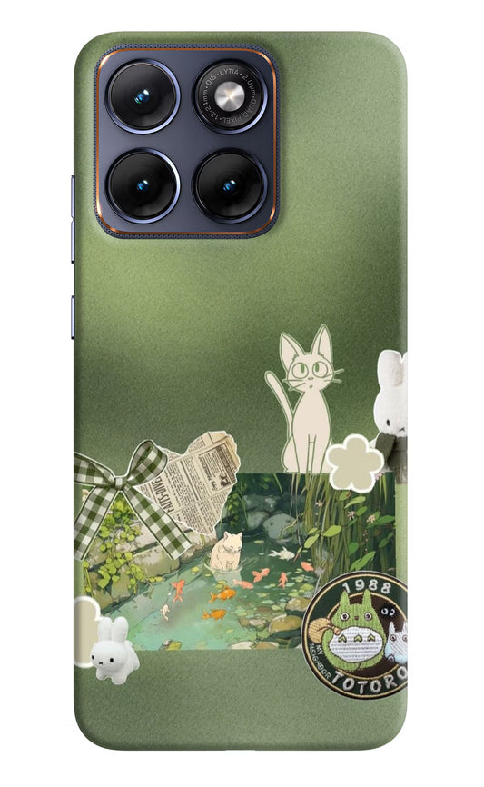 Aesthetic anime Moto Edge 70 Fusion Back Cover