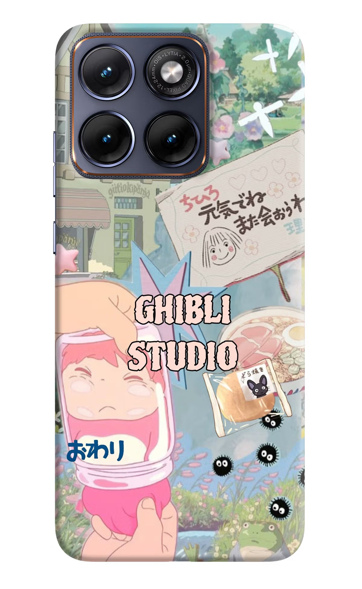 Studio Ghibli Moto Edge 70 Fusion Back Cover
