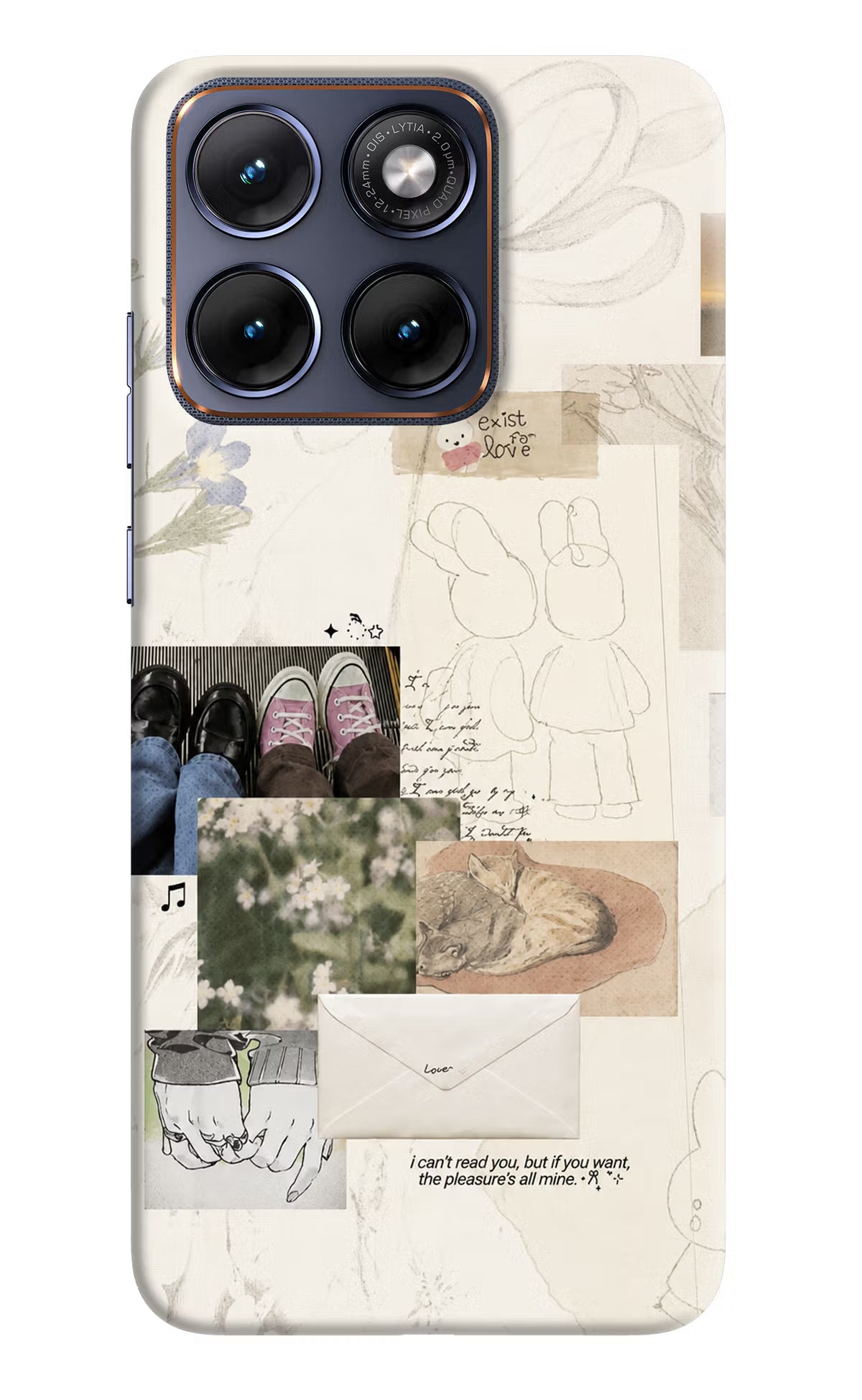 Soft Aesthetic Moto Edge 70 Fusion Back Cover