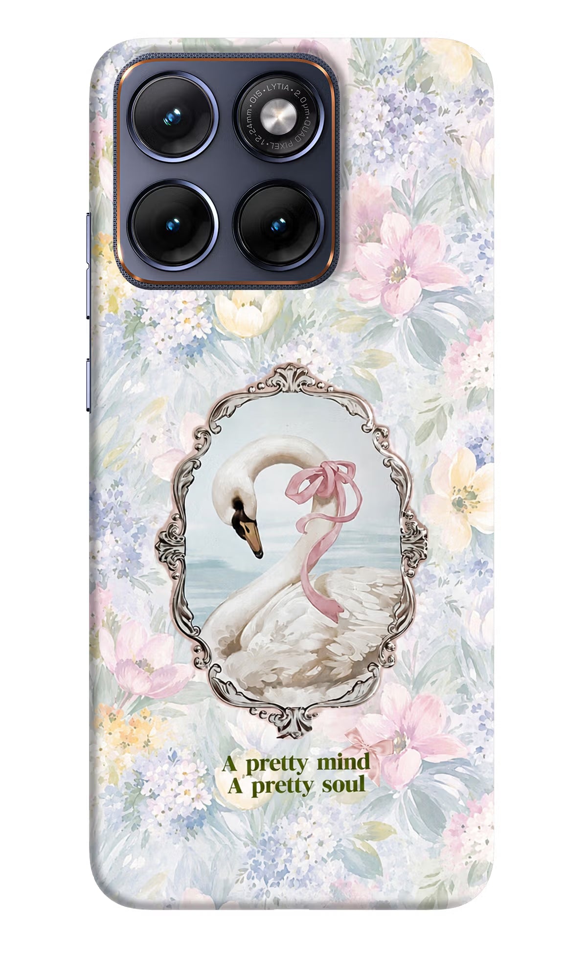 Pretty Mind Pretty Soul Moto Edge 70 Fusion Back Cover