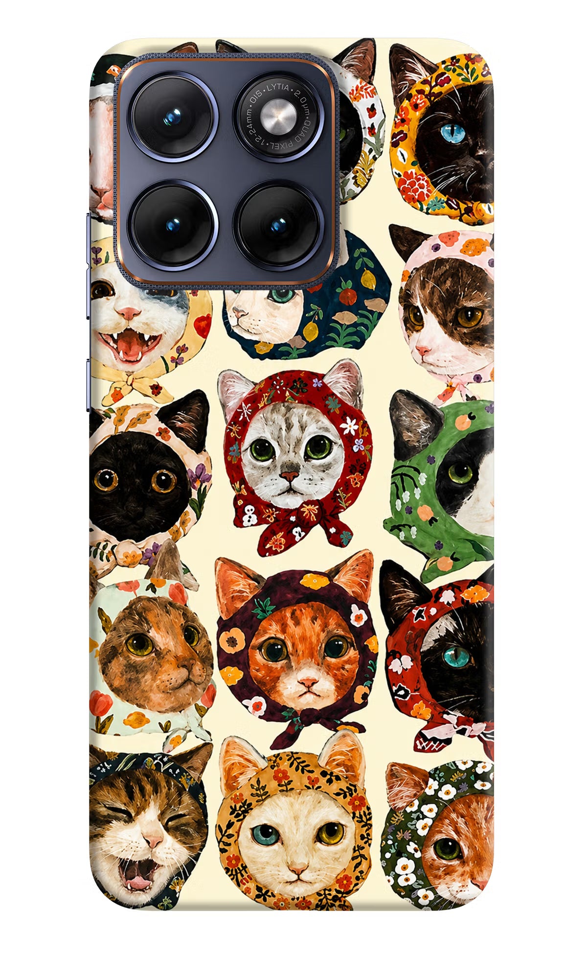 Cool Cat Moto Edge 70 Fusion Back Cover