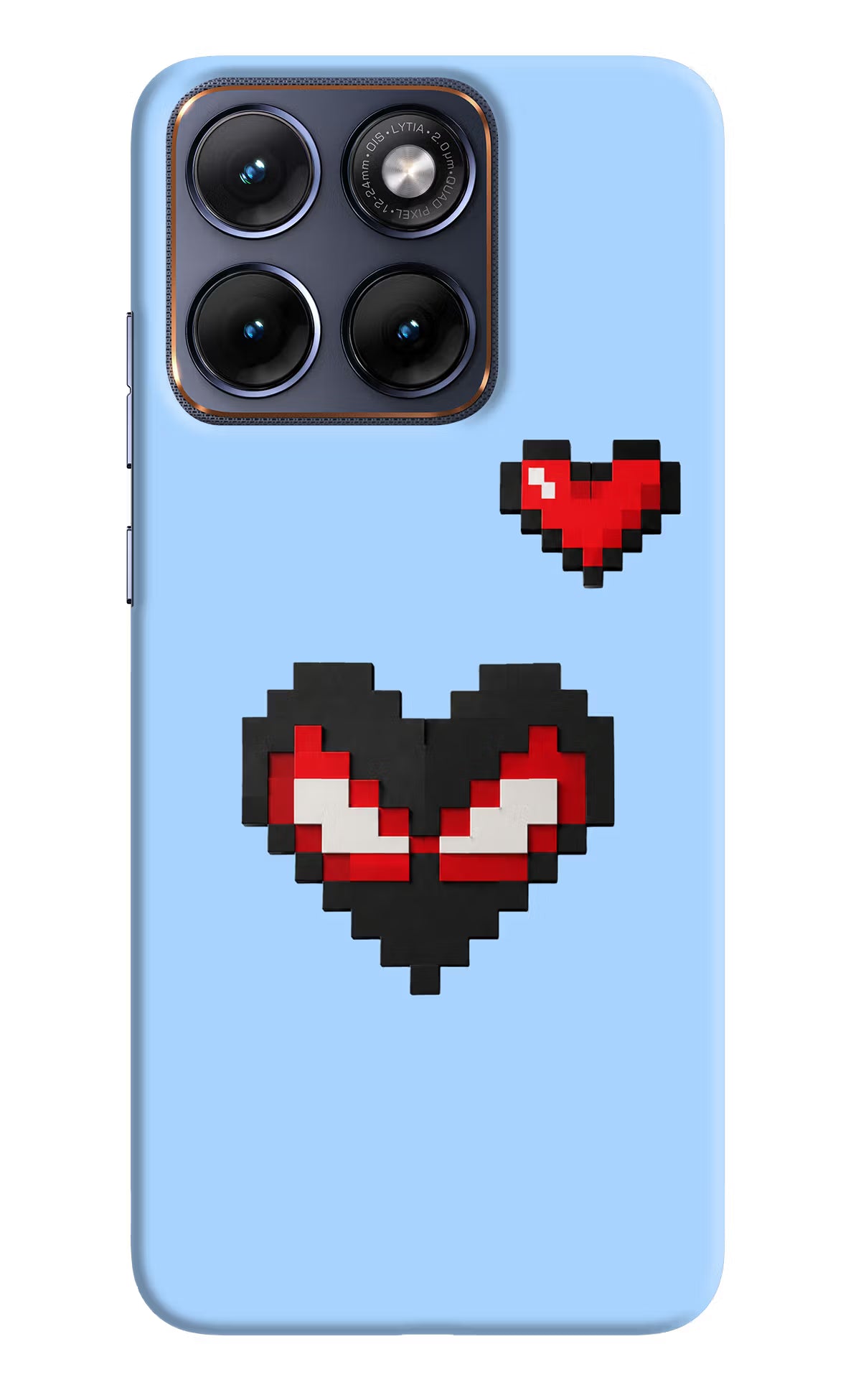 Peter Heart Moto Edge 70 Fusion Back Cover