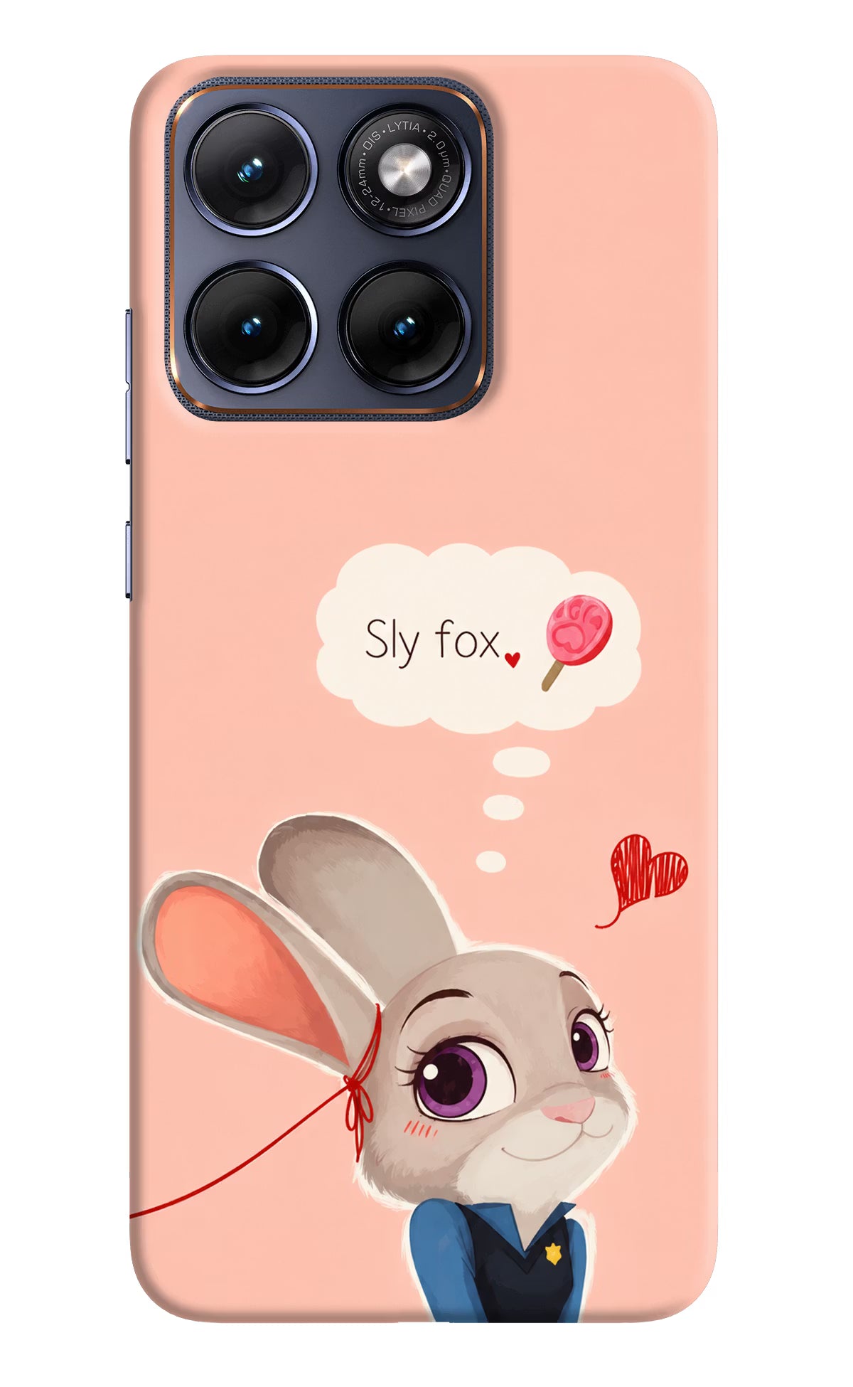 Judy Charm Moto Edge 70 Fusion Back Cover