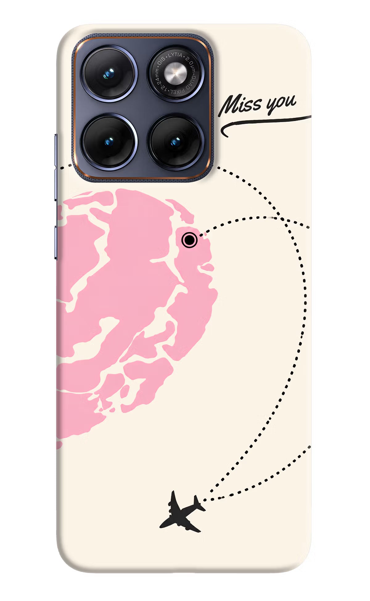 Miss Orbit Moto Edge 70 Fusion Back Cover