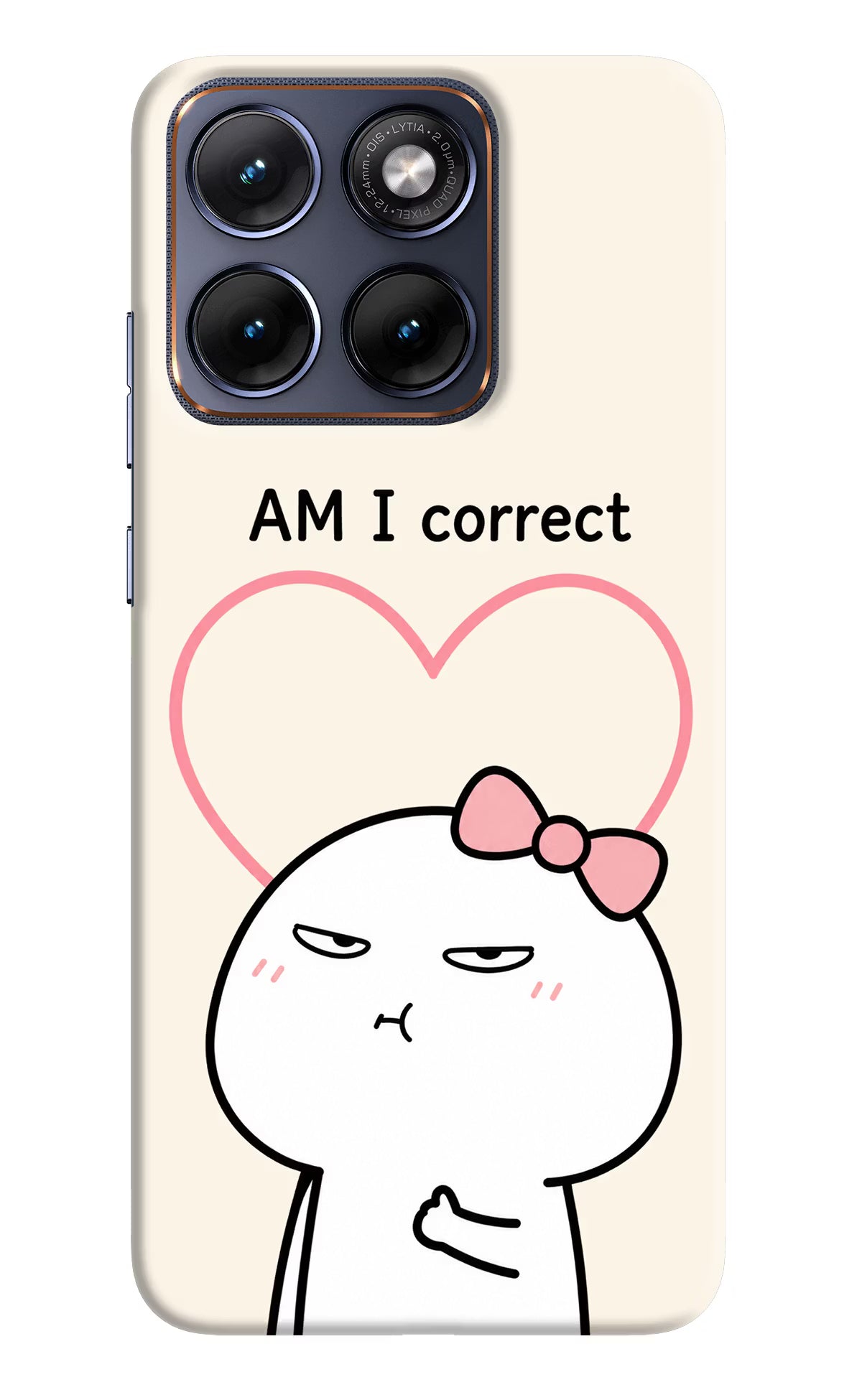 Always Right Moto Edge 70 Fusion Back Cover