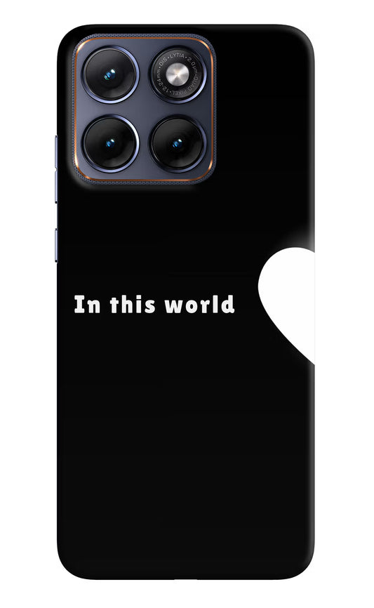 This World Moto Edge 70 Fusion Hard Case Back Cover by Casekaro