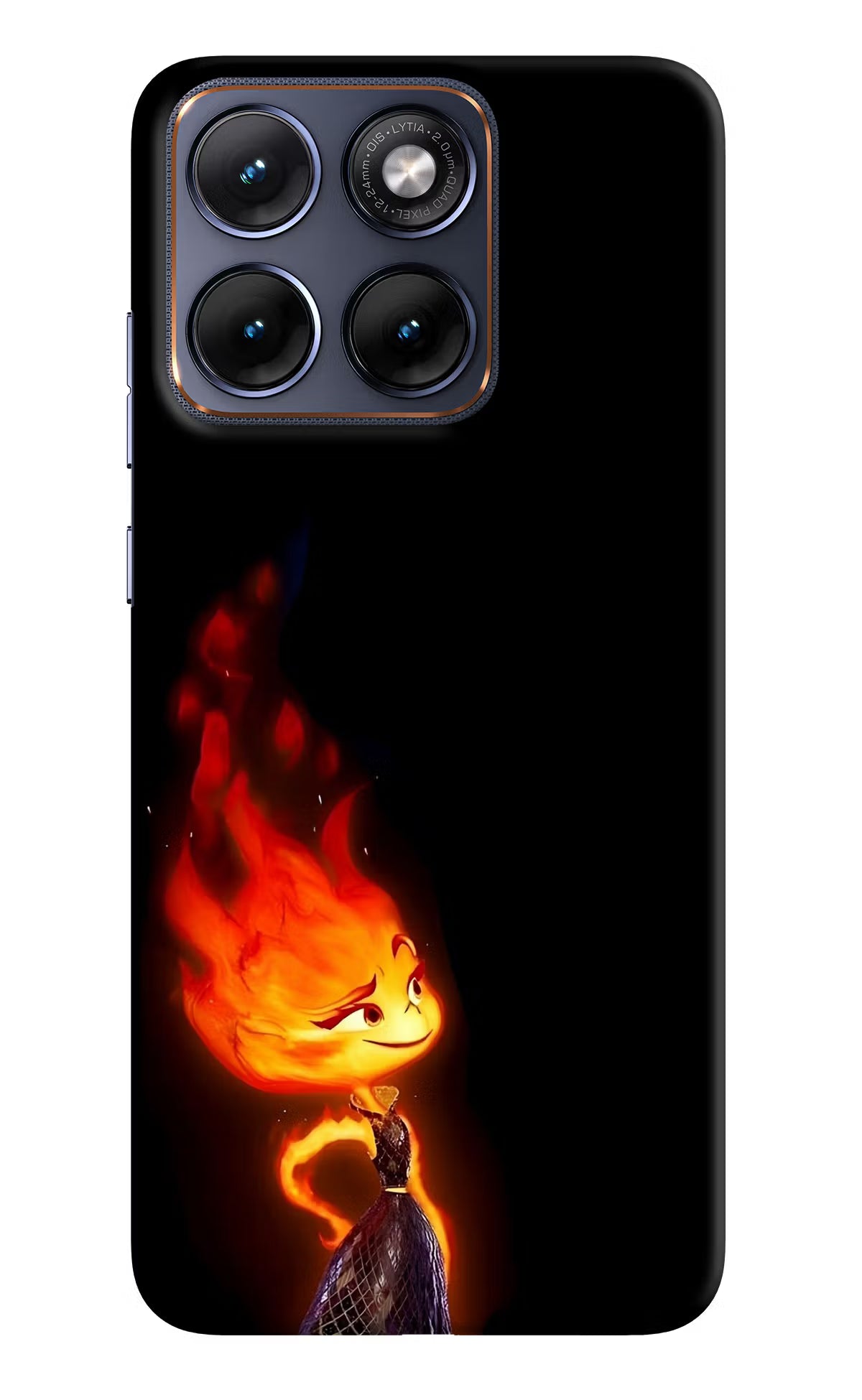 Ember Flame Moto Edge 70 Fusion Back Cover