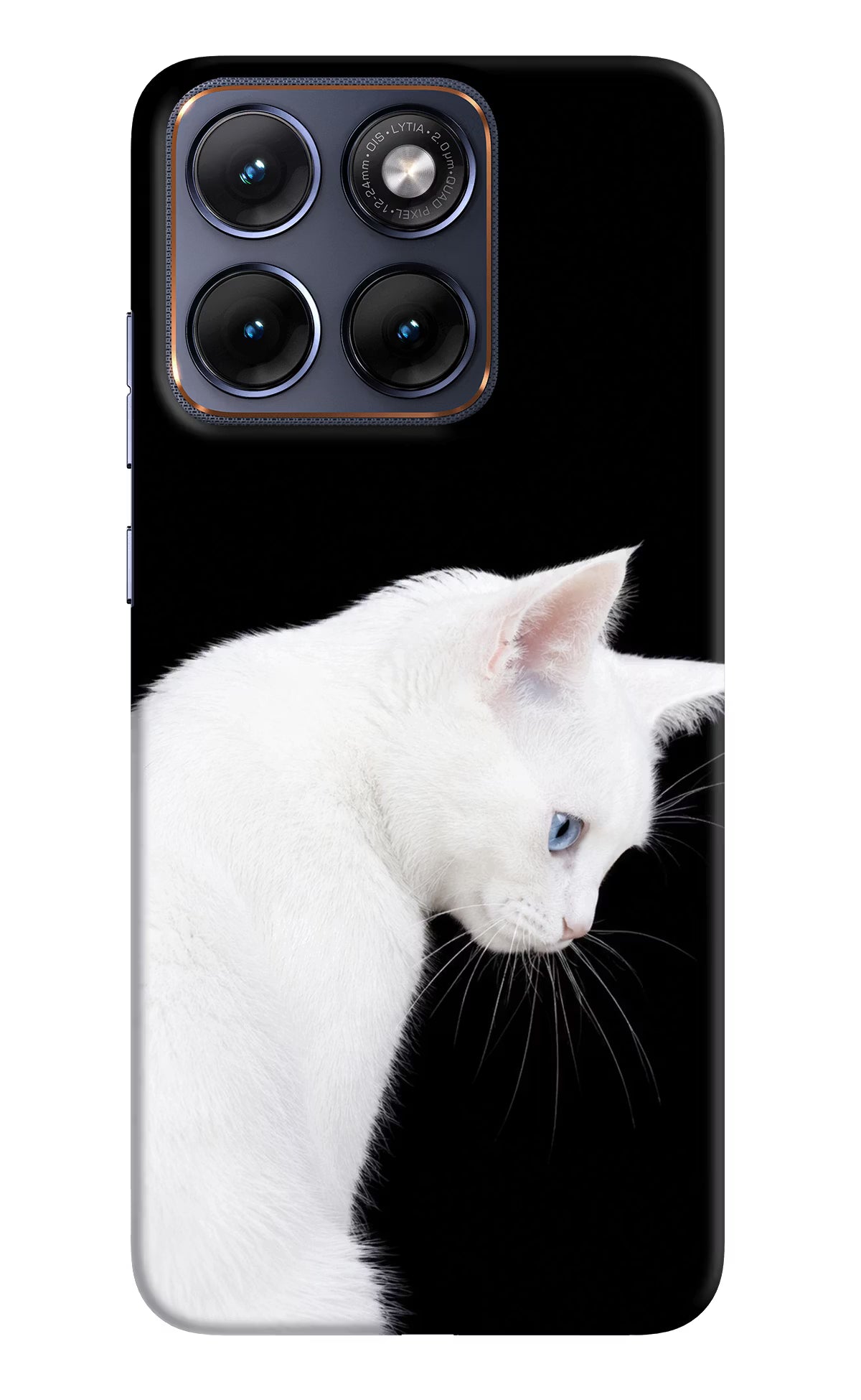 Snow Gaze Moto Edge 70 Fusion Back Cover