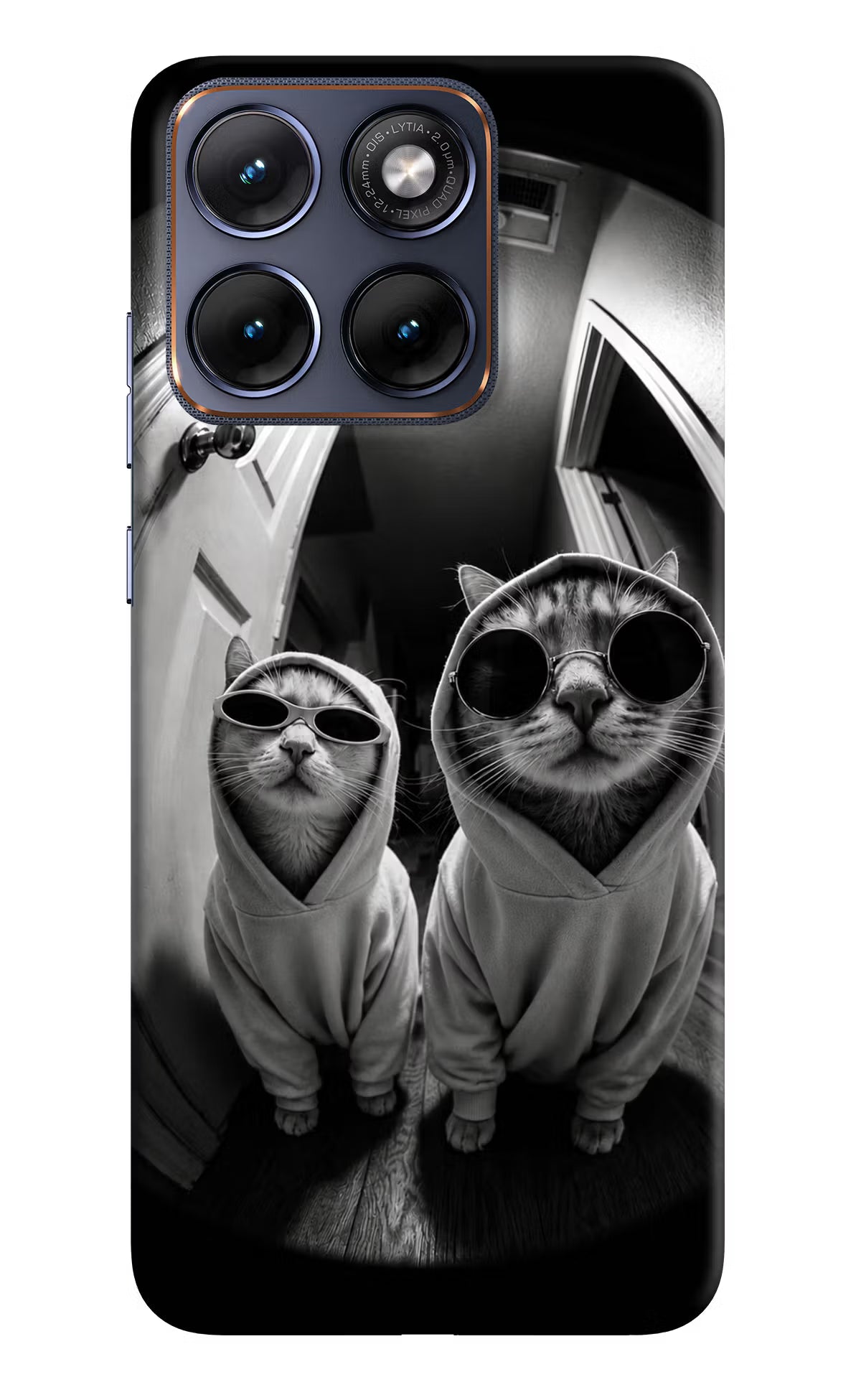 Hood Cats Moto Edge 70 Fusion Back Cover