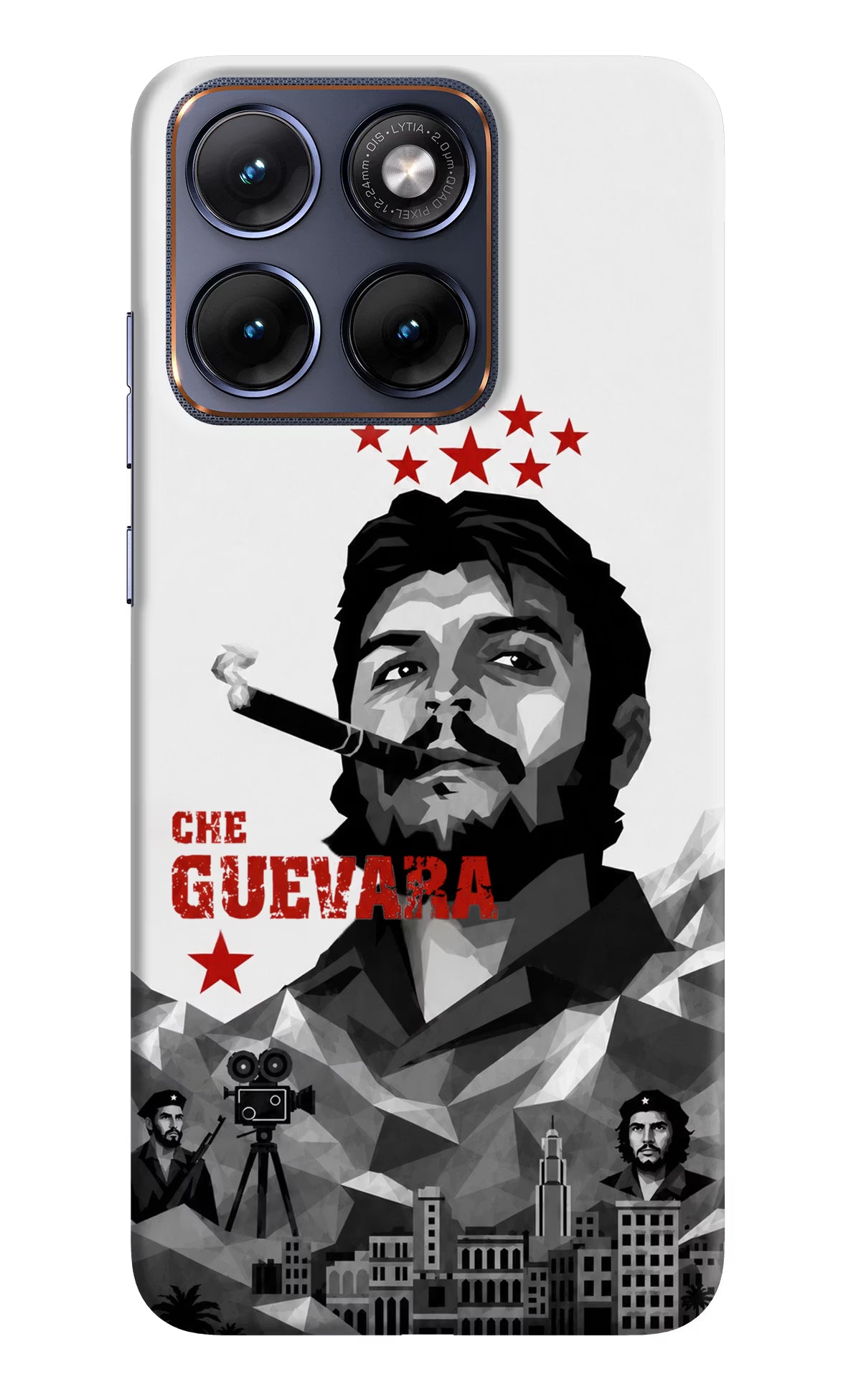 Che Guevara Iconic Moto Edge 70 Fusion Back Cover