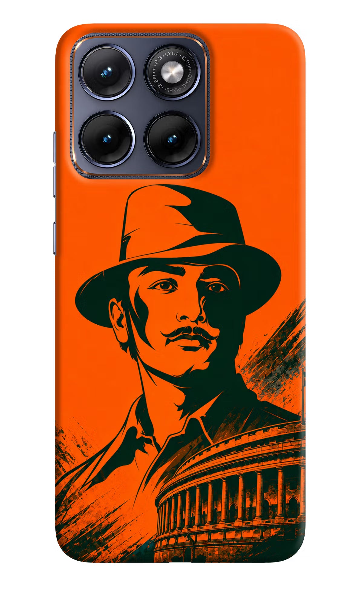 Bhagat Singh Legacy Moto Edge 70 Fusion Back Cover