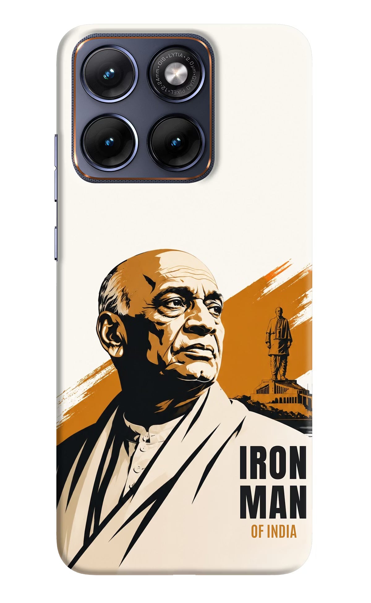 Chandrashekhar Azad Fearless Moto Edge 70 Fusion Back Cover