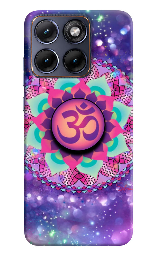 Om Purple Moto Edge 70 Fusion Pop Case by Casekaro
