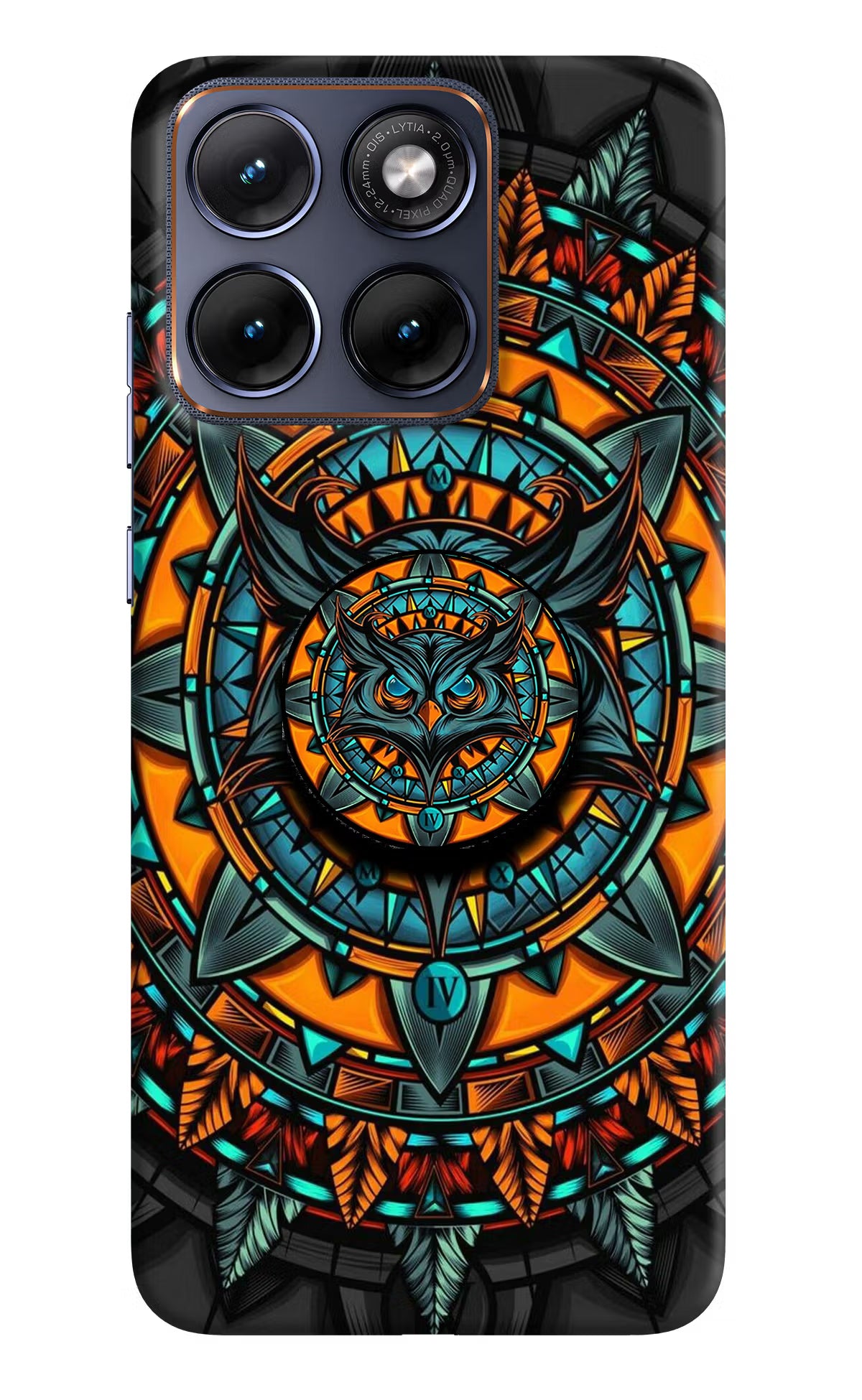 Angry Owl Moto Edge 70 Fusion Pop Case by Casekaro