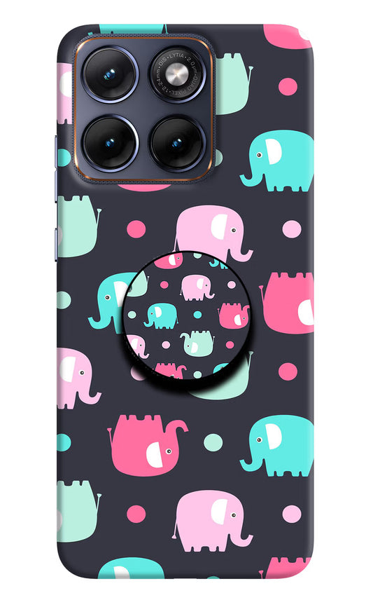 Baby Elephants Moto Edge 70 Fusion Pop Case by Casekaro