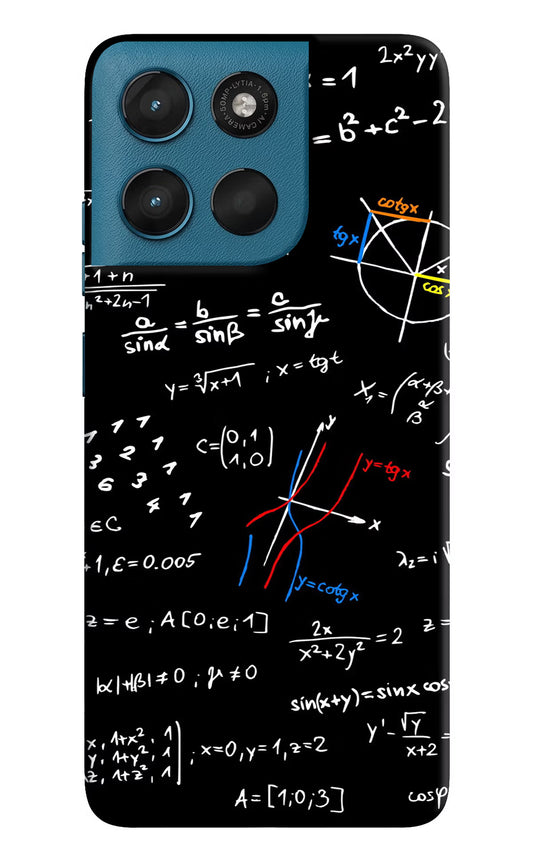 Mathematics Formula Moto G57 Power 5G Hard Case Back Cover by Casekaro