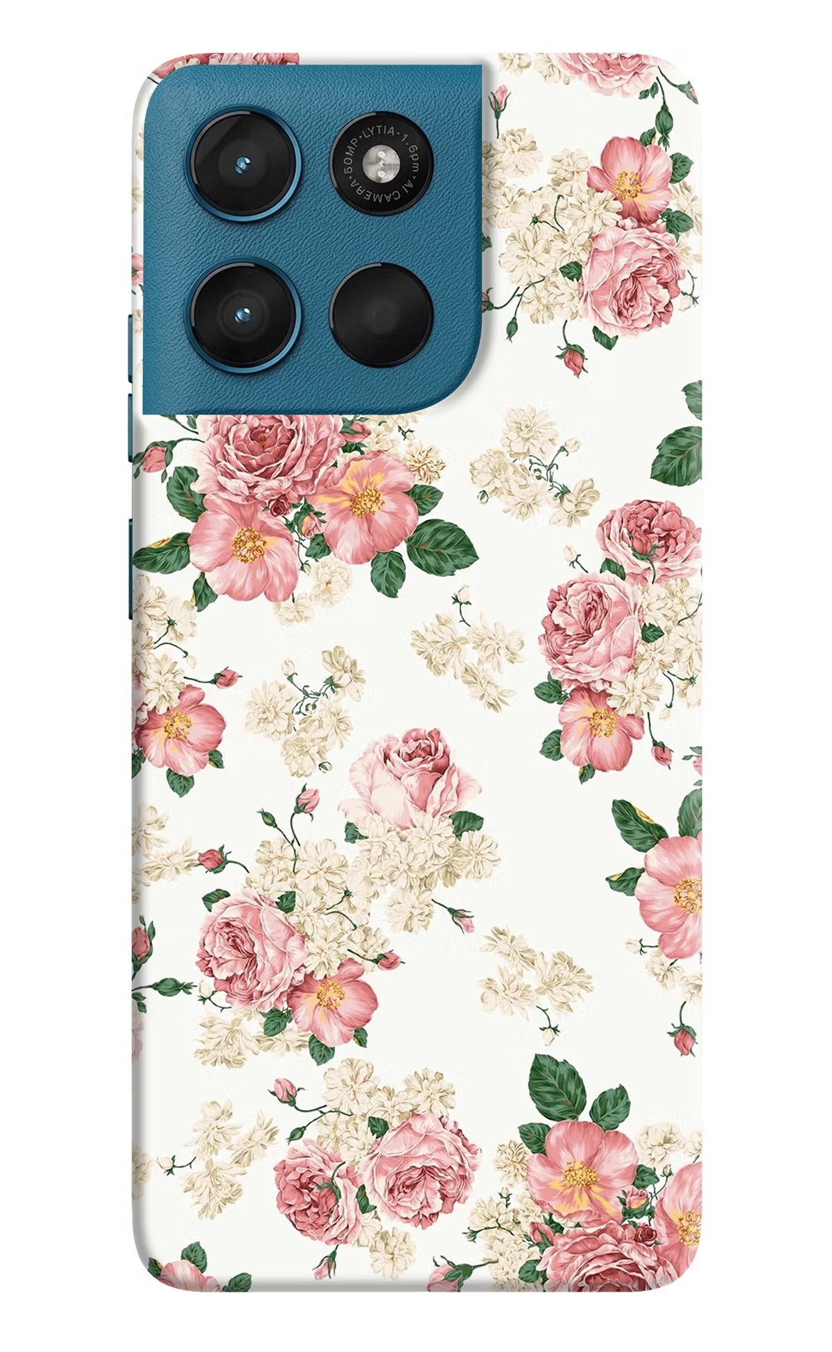 Flowers Moto G57 Power 5G Hard Case Back Cover by Casekaro