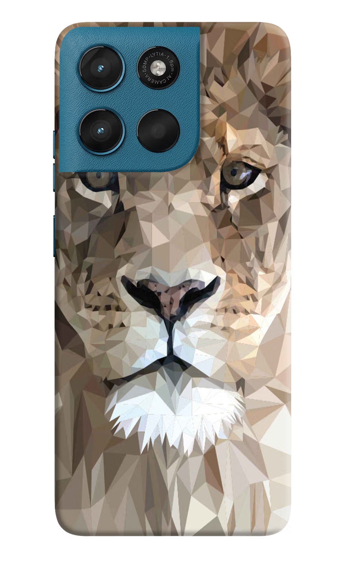 Lion Art Moto G57 Power 5G Hard Case Back Cover by Casekaro