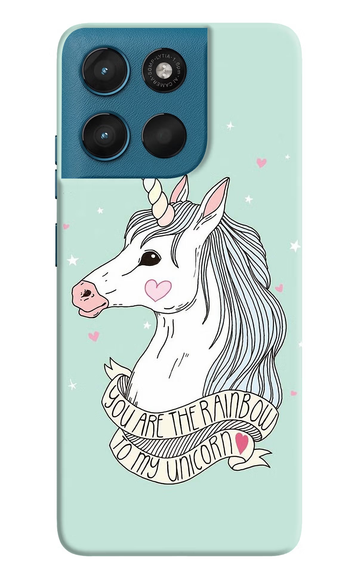 Unicorn Wallpaper Moto G57 Power 5G Hard Case Back Cover by Casekaro