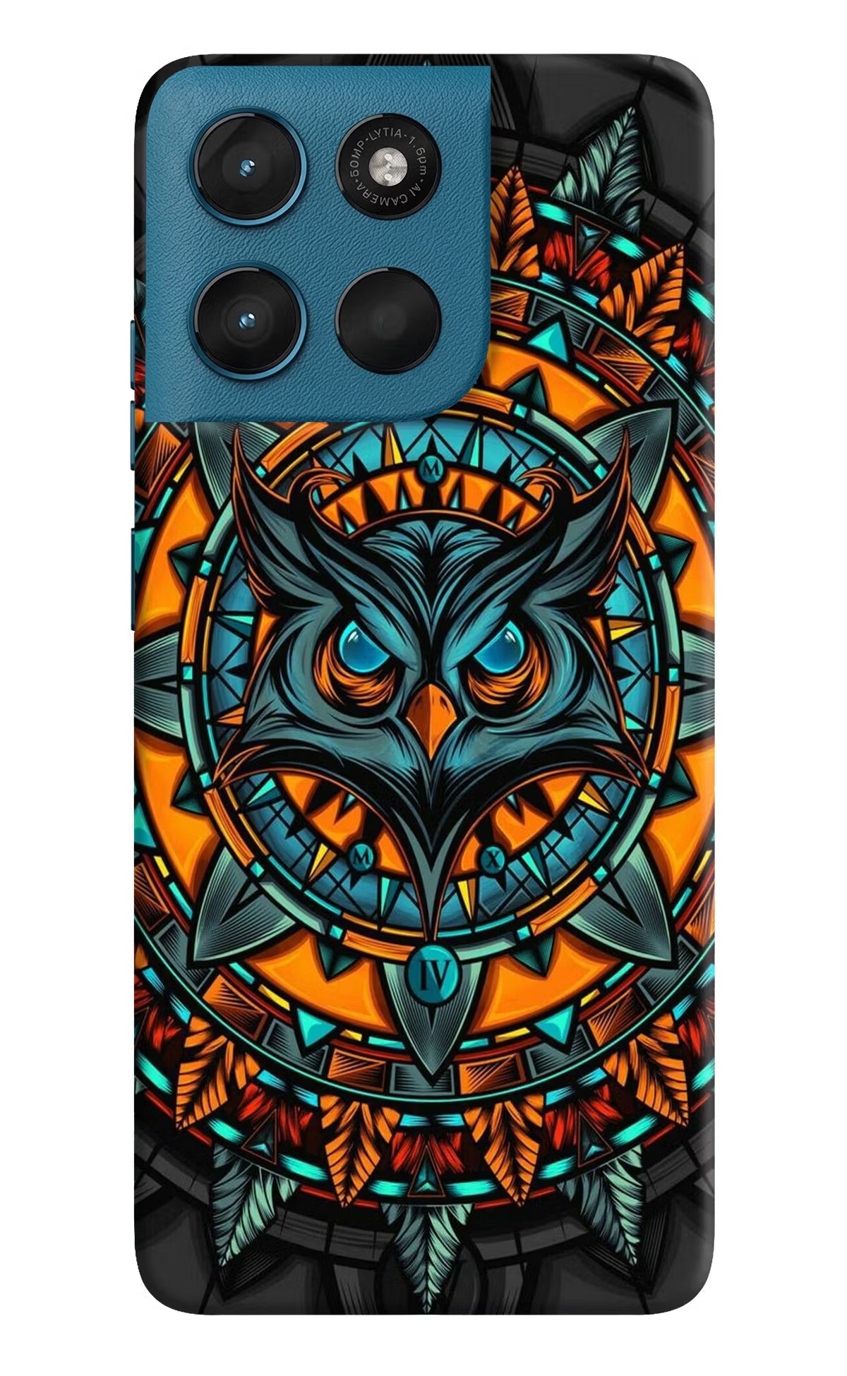 Angry Owl Art Moto G57 Power 5G Hard Case Back Cover by Casekaro