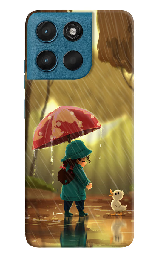 Rainy Day Moto G57 Power 5G Hard Case Back Cover by Casekaro
