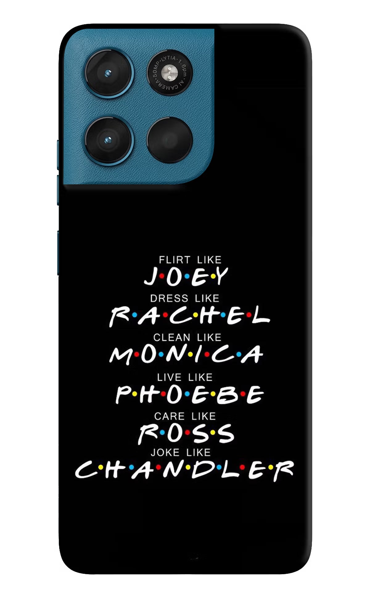 FRIENDS Character Moto G57 Power 5G Hard Case Back Cover by Casekaro
