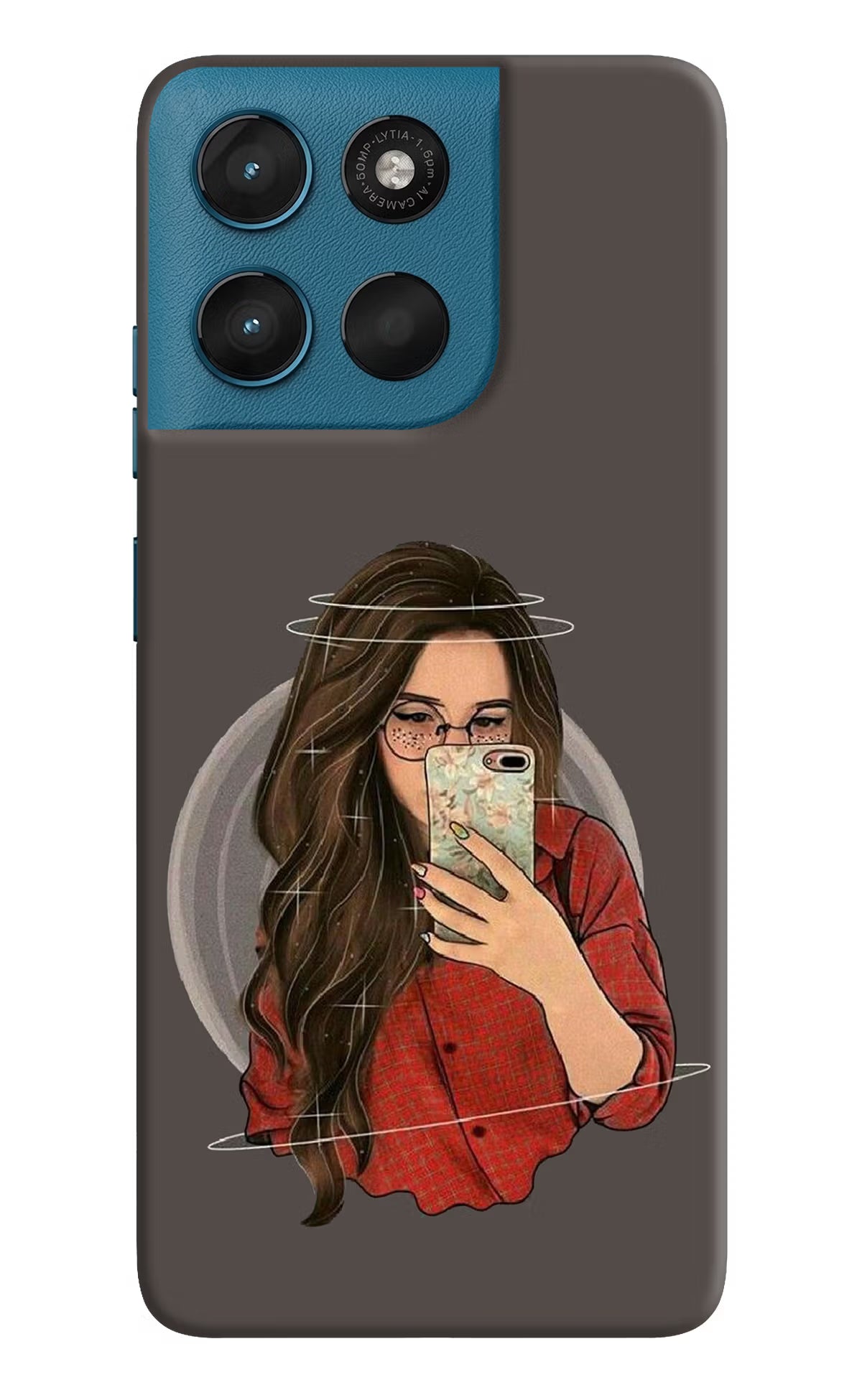 Selfie Queen Moto G57 Power 5G Hard Case Back Cover by Casekaro